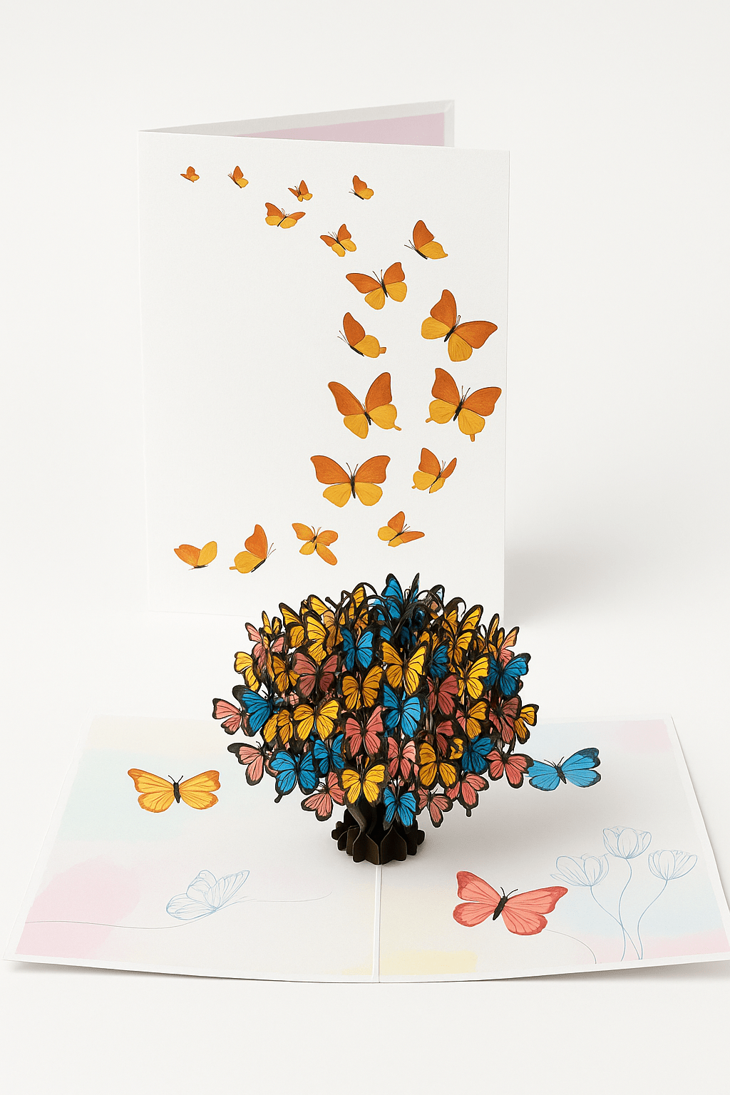 Butterfly Tree Pop Up Card - Multi - Occasion - The Card Corner