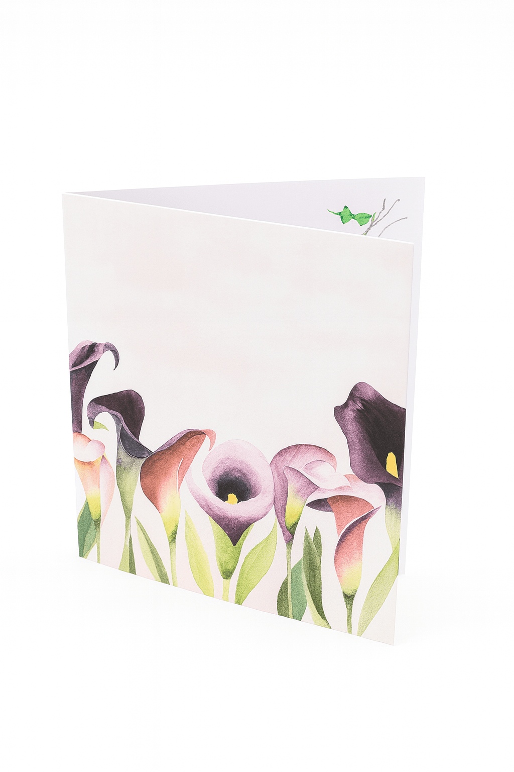 Calla Lily Flower Bouquet Pop Up Card - The Card Corner