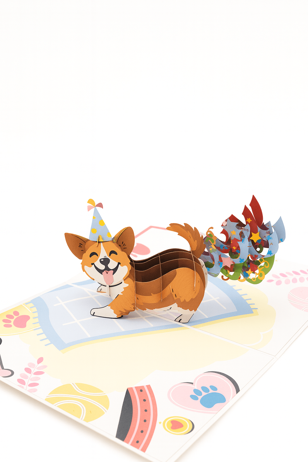 Funny Dog Birthday Card - 3D Pop Up with Confetti | Hilarious Gift - The Card Corner
