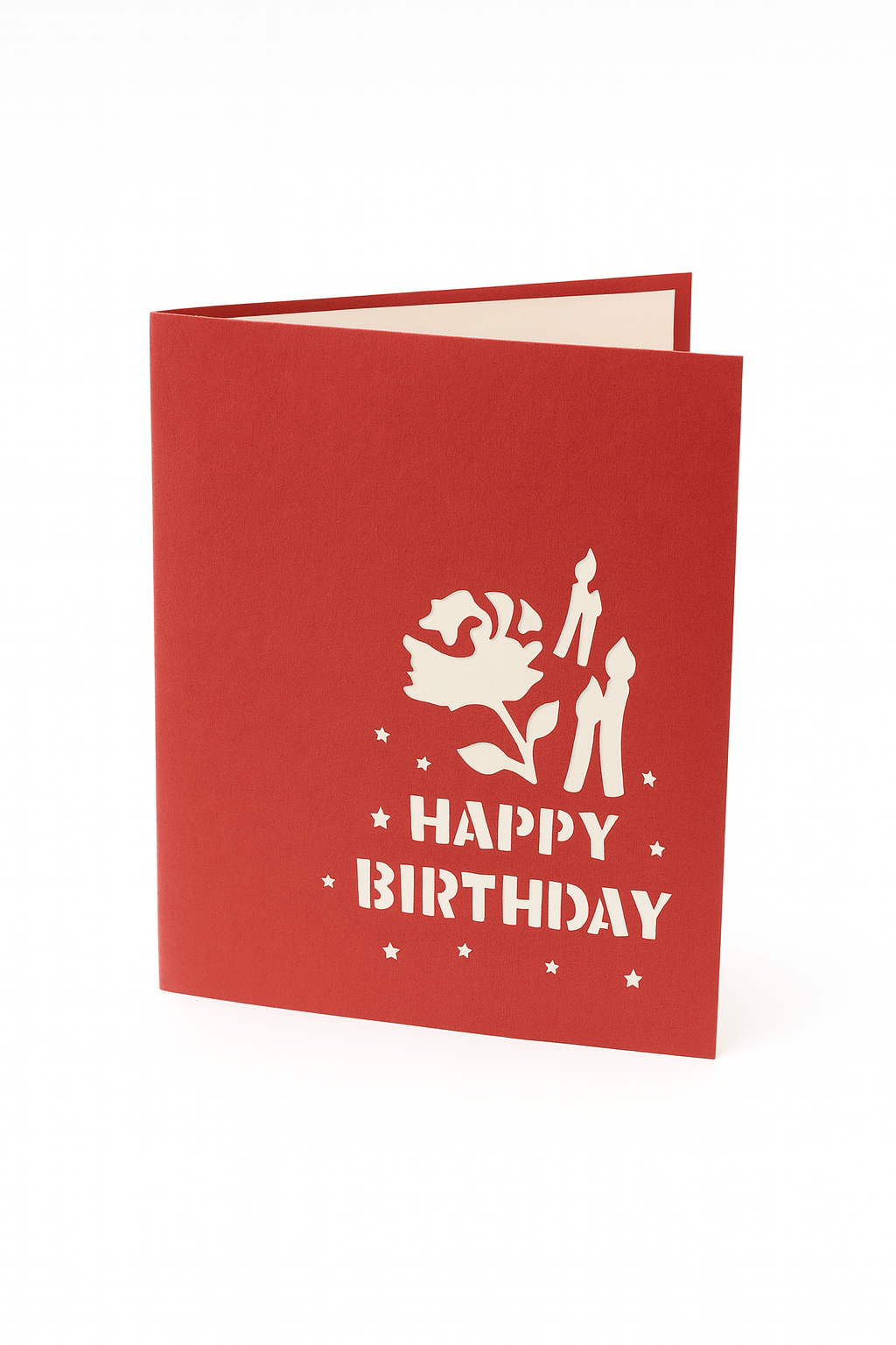 Happy Birthday Pop Up Card - 3D Floral Bouquet | Elegant Greeting - The Card Corner