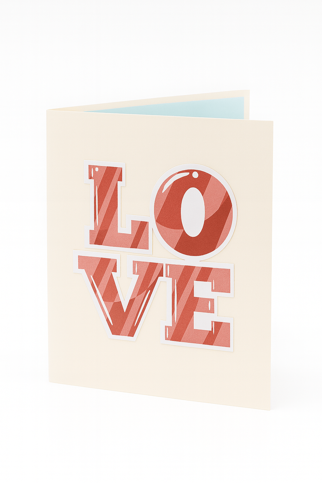 LOVE Pop Up Card - 3D Hearts & Clouds | Romantic Greeting - The Card Corner